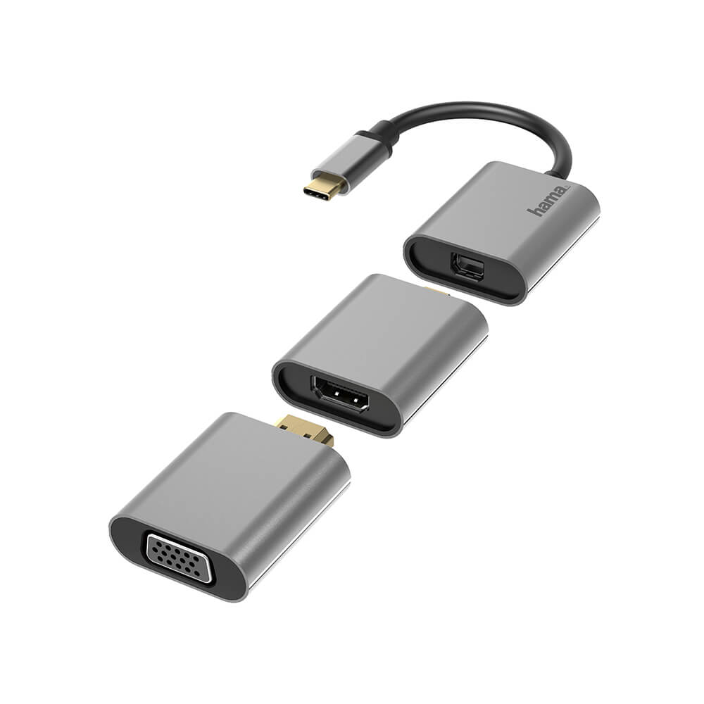 HAMA Adapter USB-C 6in1