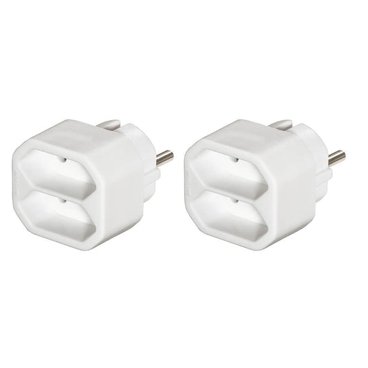 HAMA HAMA Socket 2-way Adapter