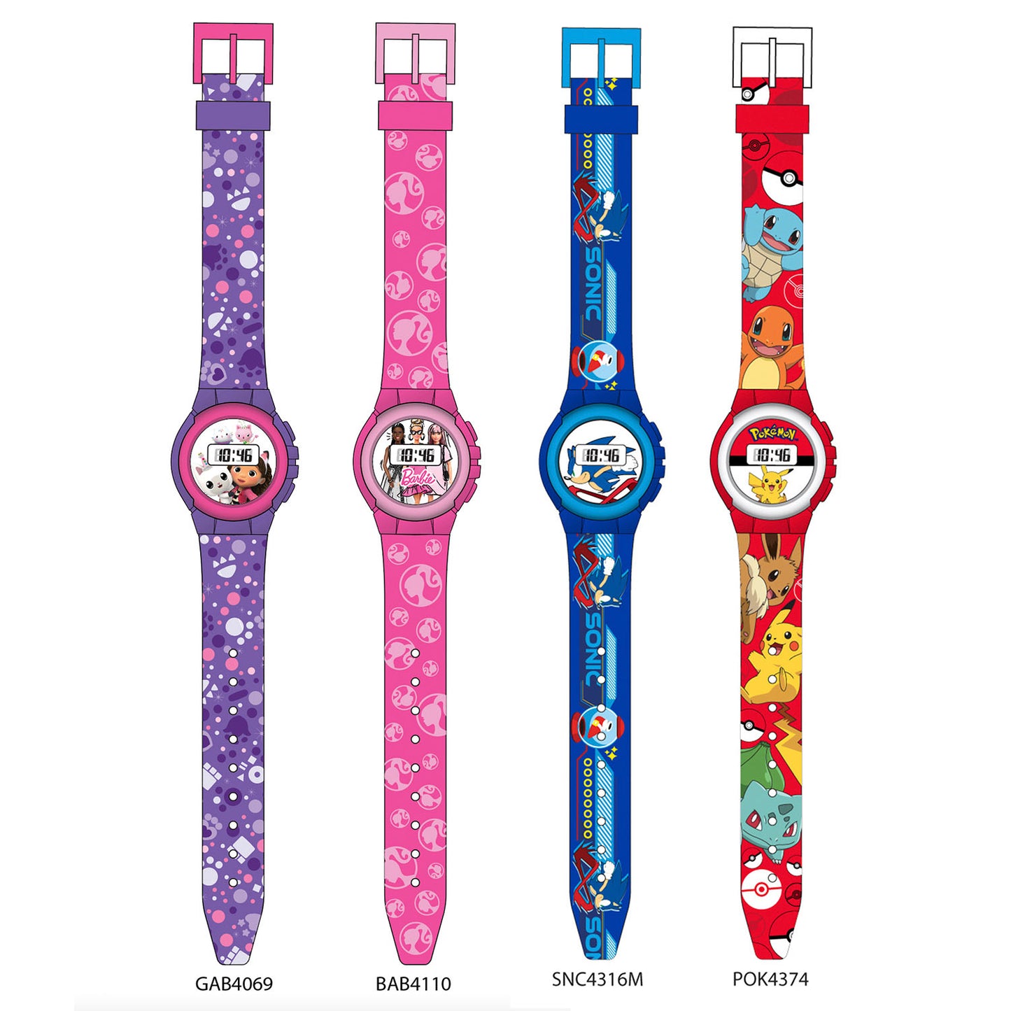 ACCUTIME DIGITAL LCD WATCH CDU