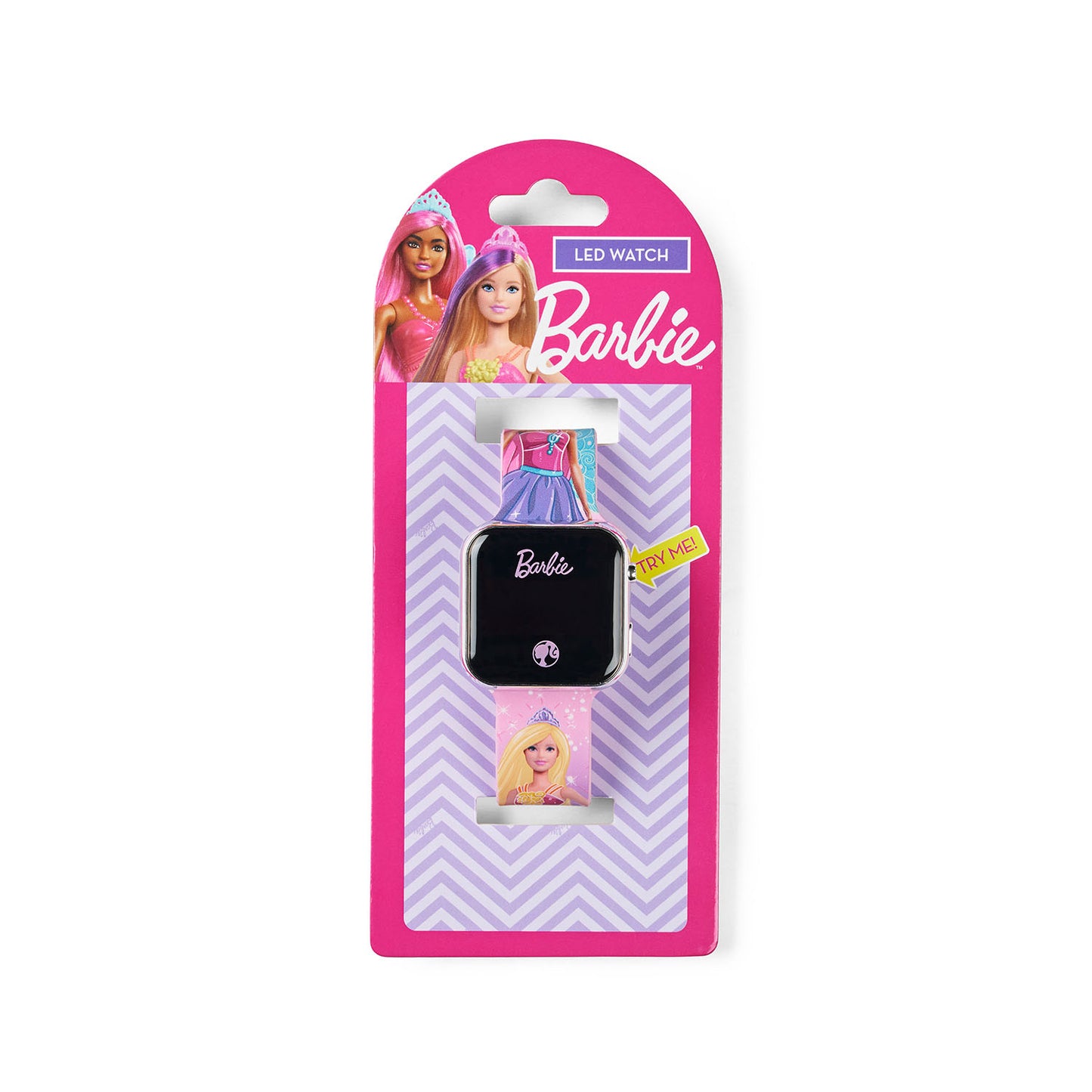 ACCUTIME LED WATCH BARBIE
