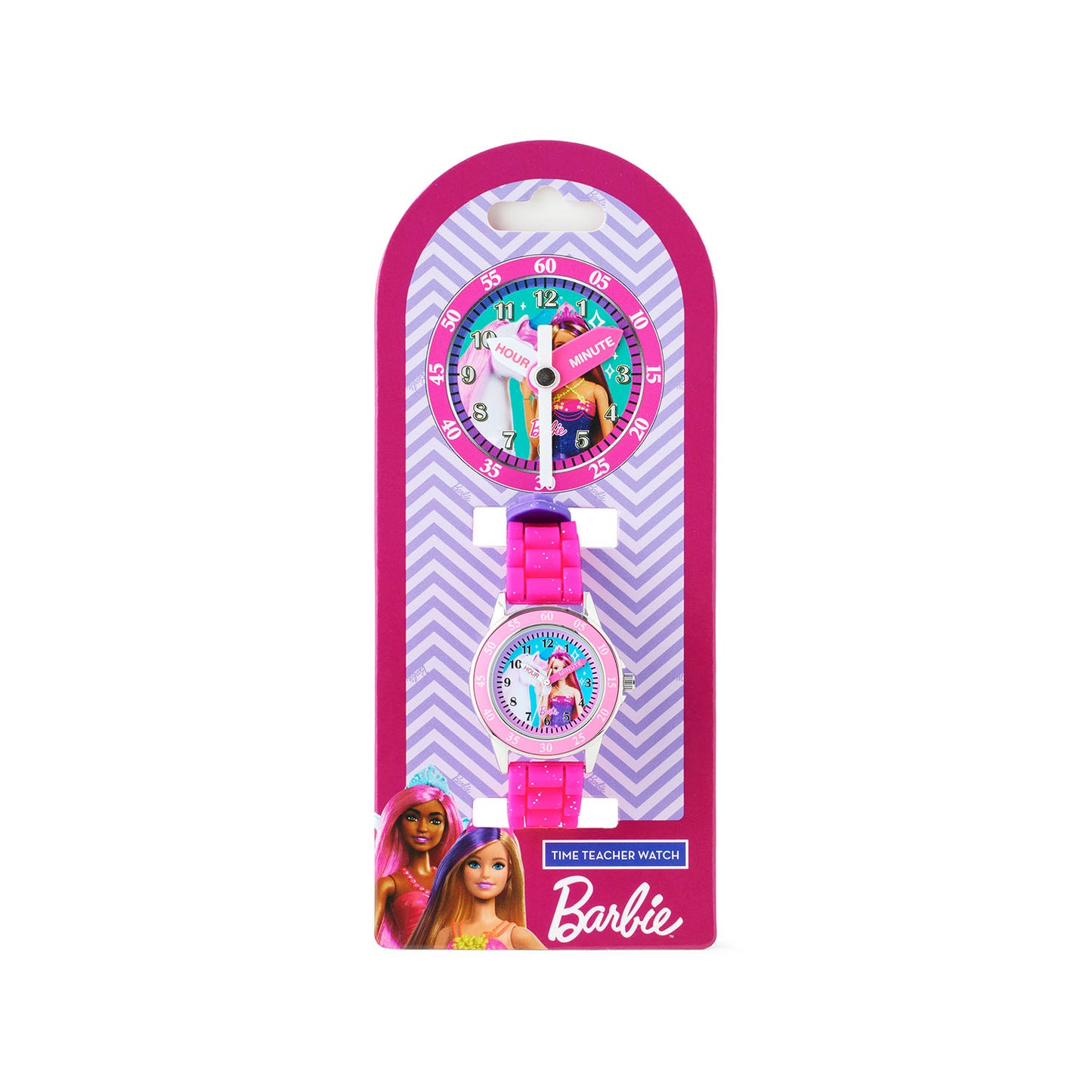 ACCUTIME TIME TEACHER WATCH BARBIE