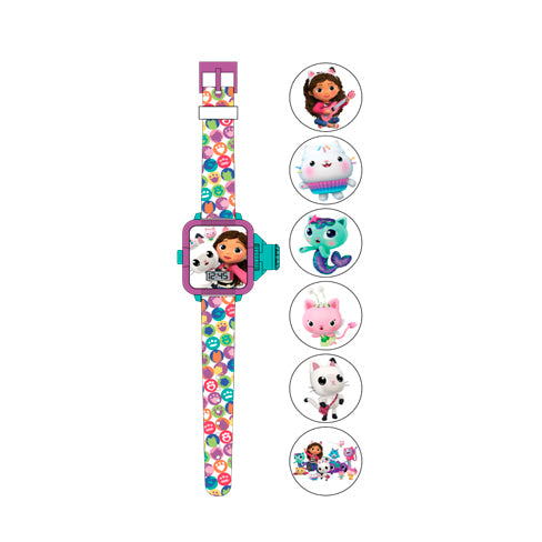 ACCUTIME PROJECTOR LCD WATCH GABBYS DOLLHOUSE