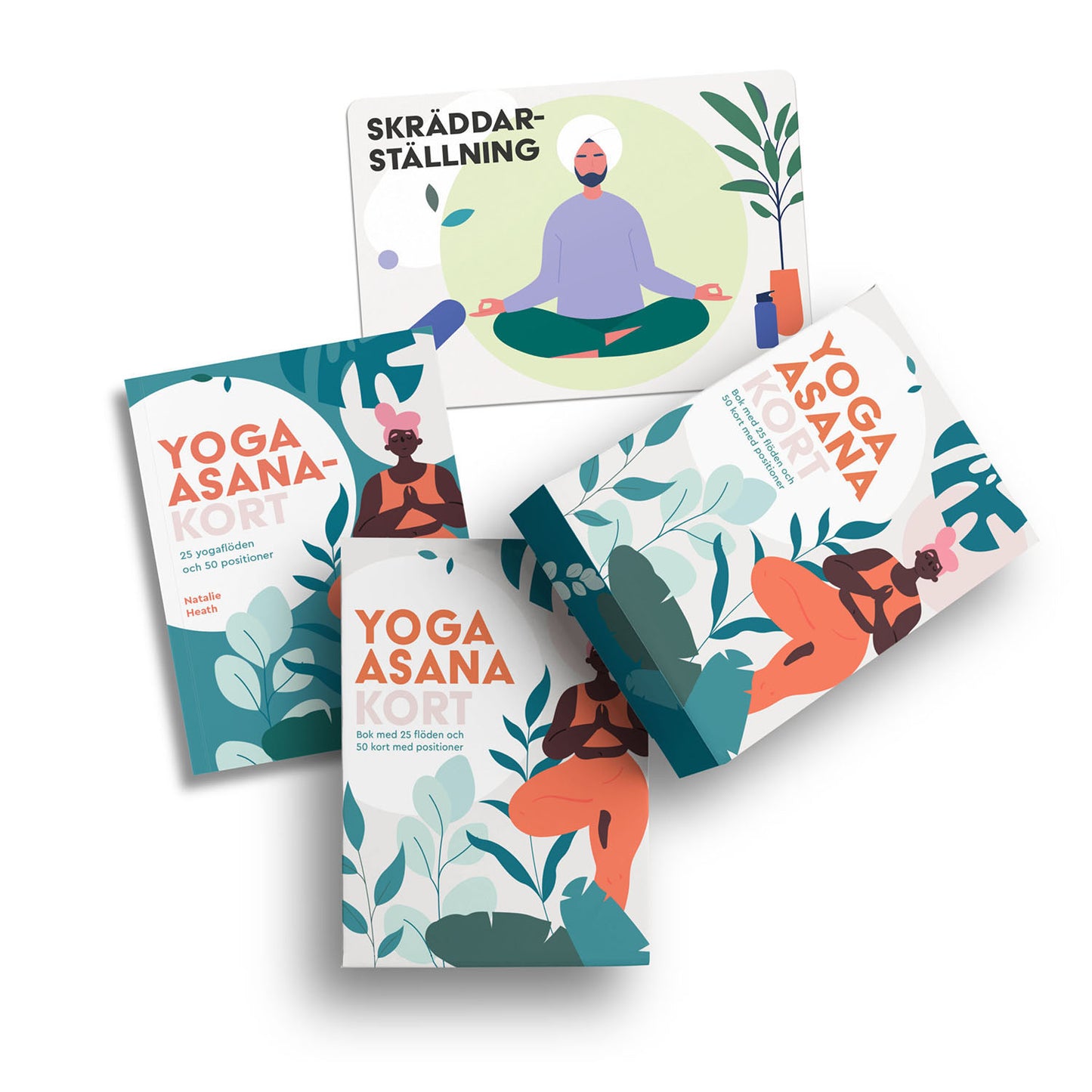 TUKAN FÖRLAG Yoga Asana-kort