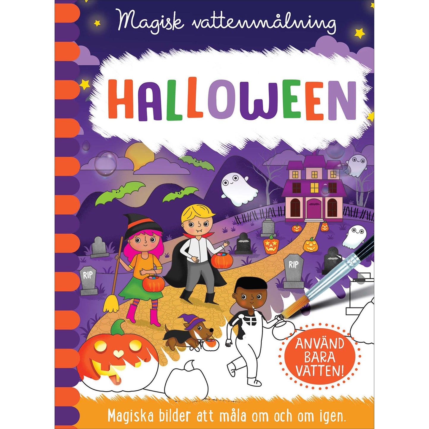 BARTHELSON FÖRLAG Magisk vattenmålning Halloween