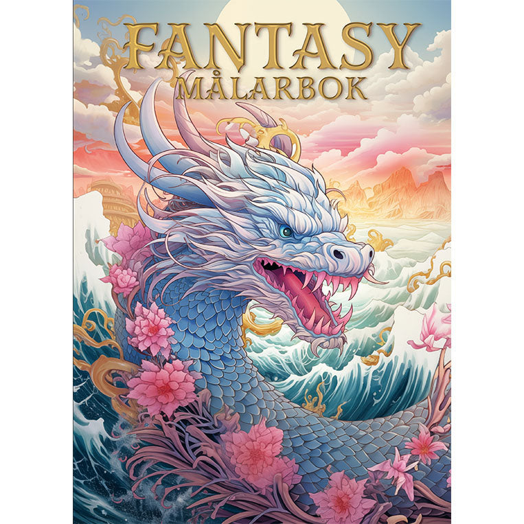 TUKAN FÖRLAG Fantasy målarbok
