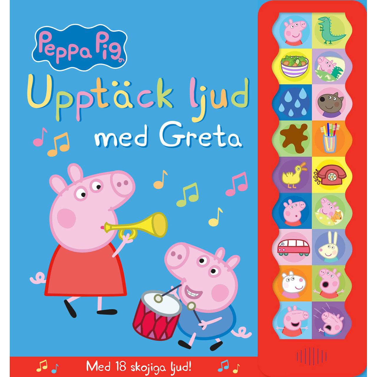PEPPA PIG Greta Gris : Upptäck ljud med