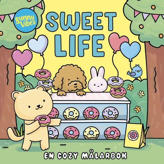 TUKAN FÖRLAG Målarbok : Cozy Sweet Life