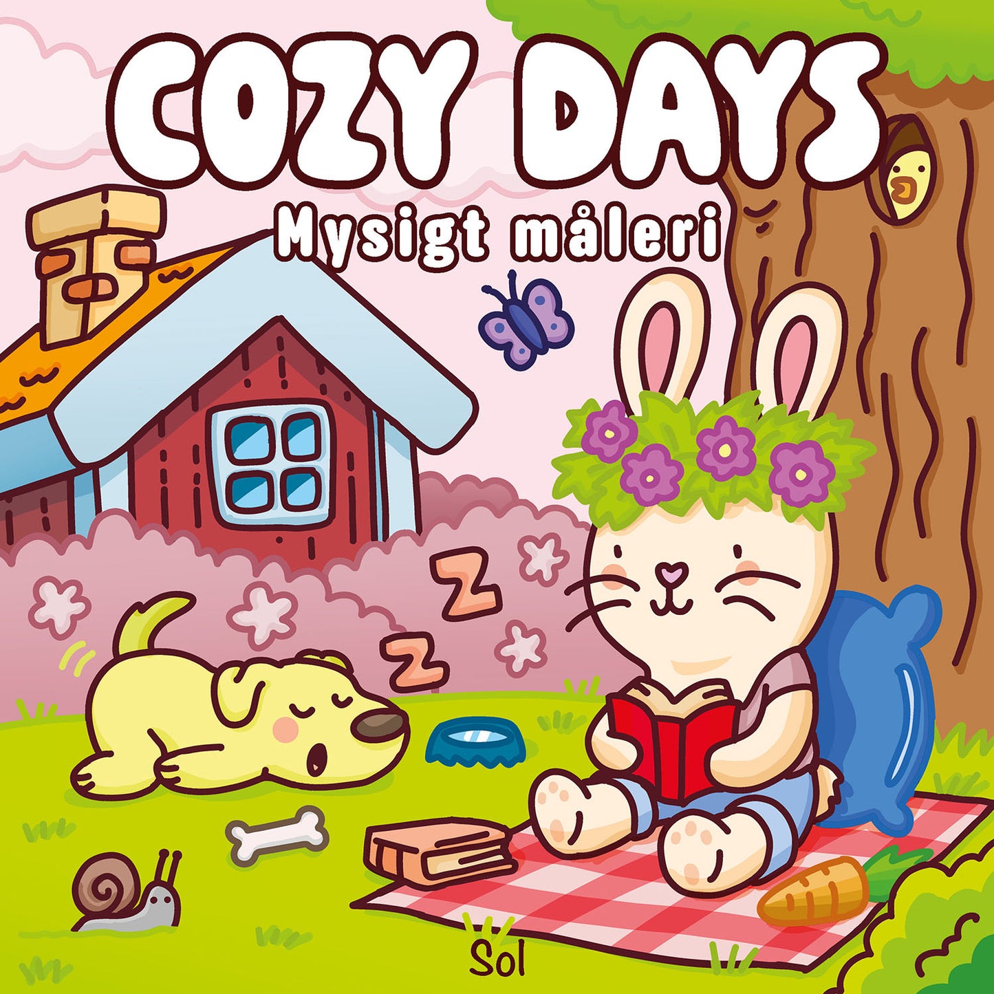 TUKAN FÖRLAG Målarbok : Cozy Days