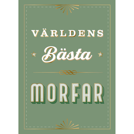 TUKAN FÖRLAG Världens bästa morfar