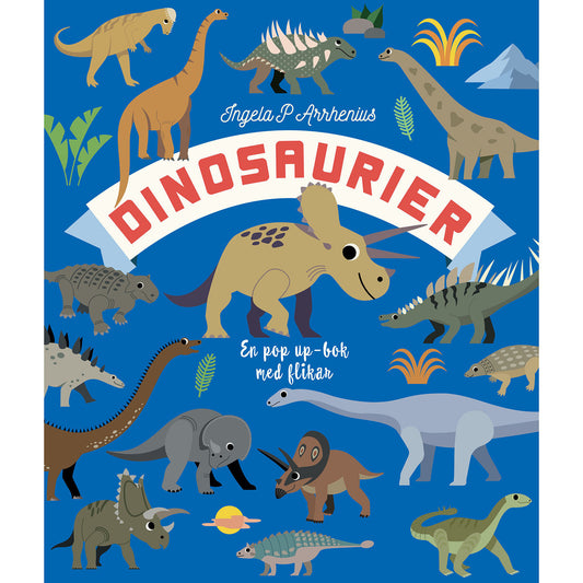 FÖRLAGSSYSTEM Dinosaurier : en pop up-bok