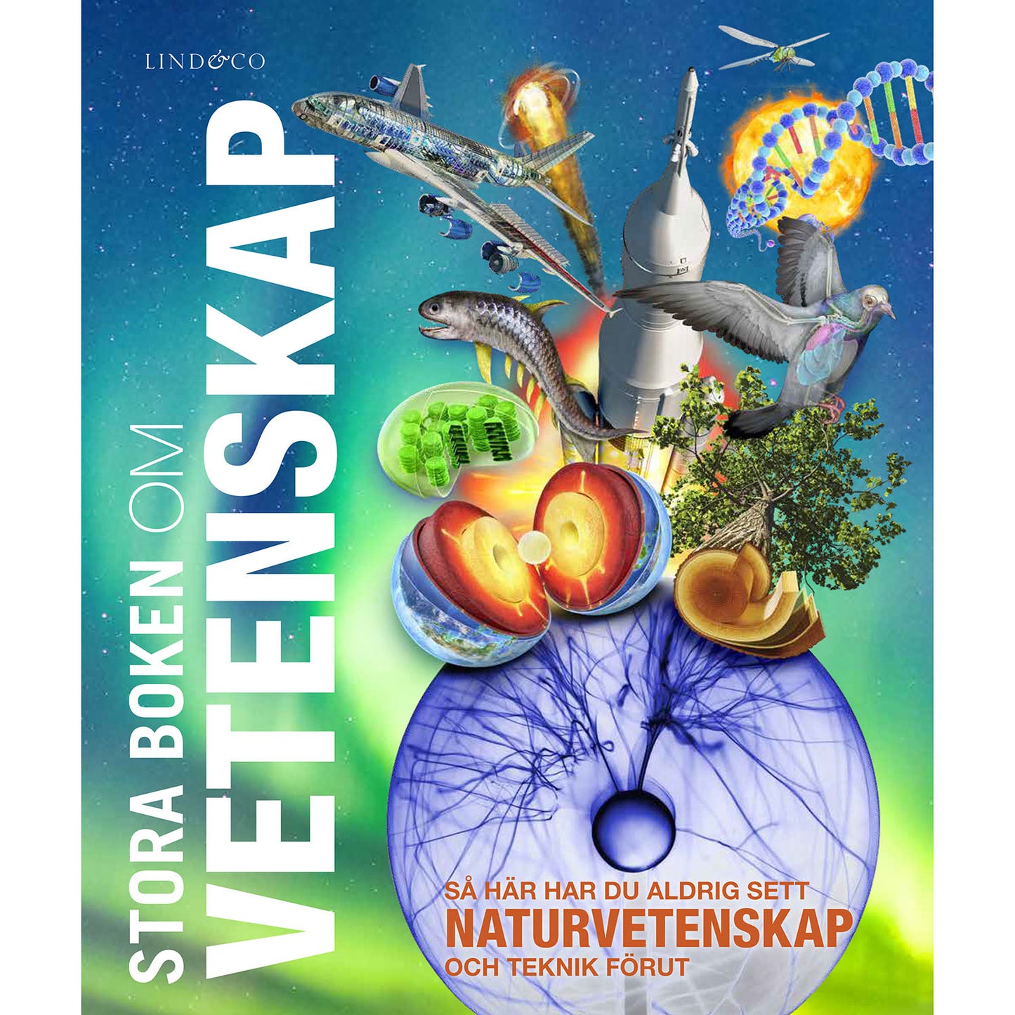 LIND & CO Stora boken om vetenskap : så