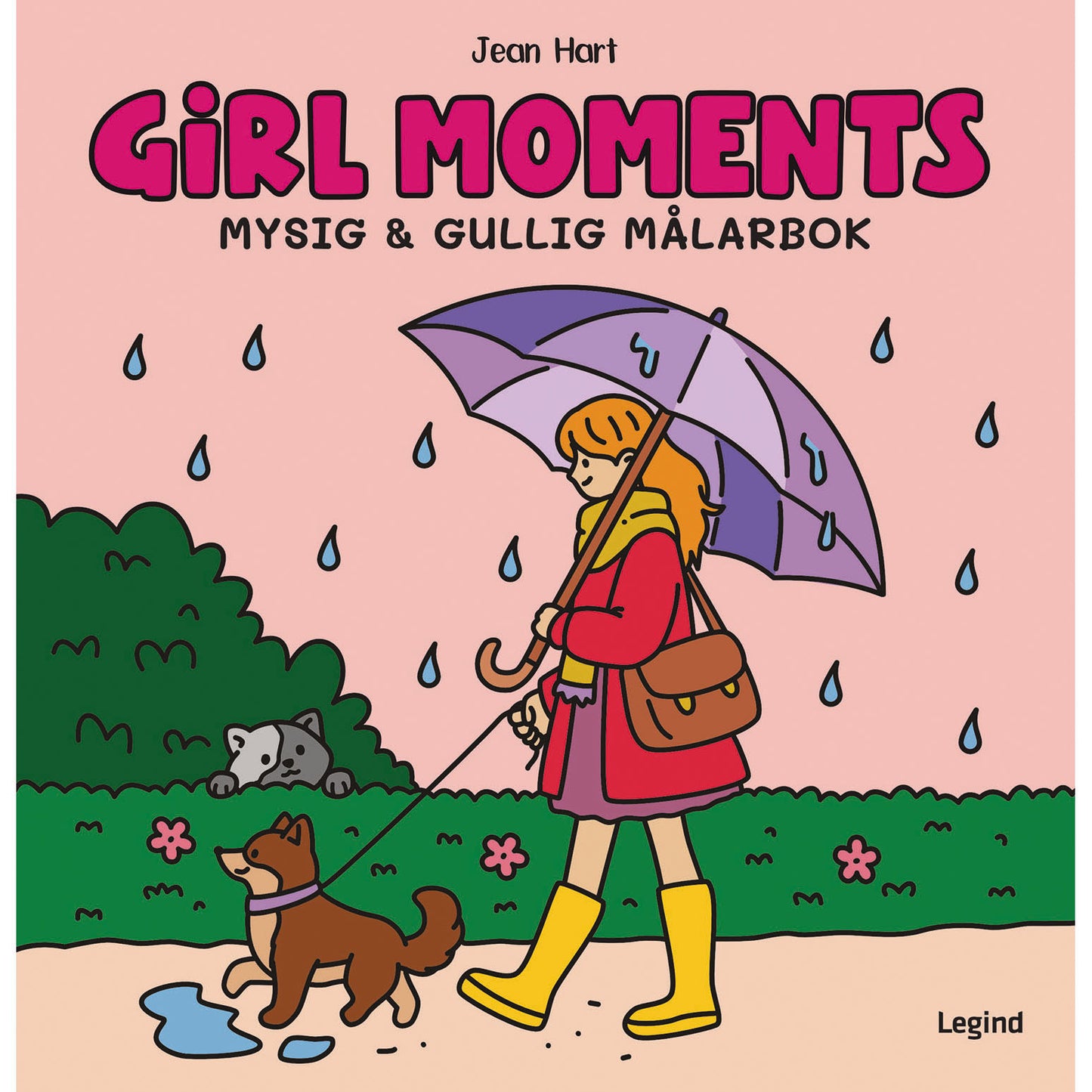 LEGIND Målarbok : Cozy Girl Moments