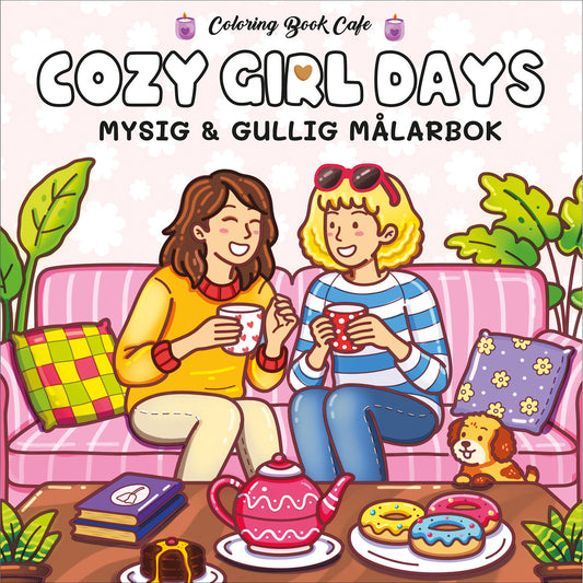 LEGIND Målarbok : Cozy Girl Days