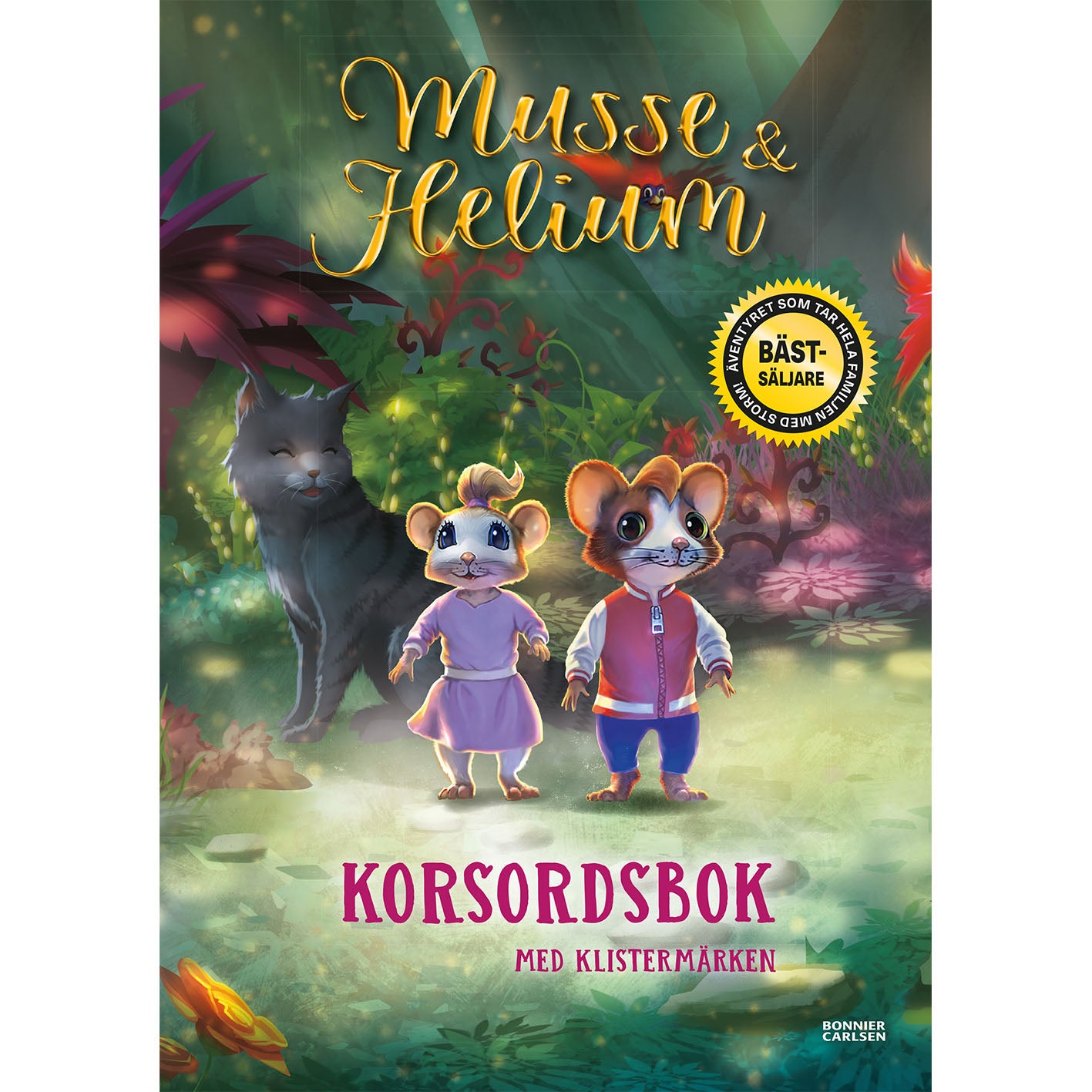 BONNIER Musse & Helium: Korsordsbok