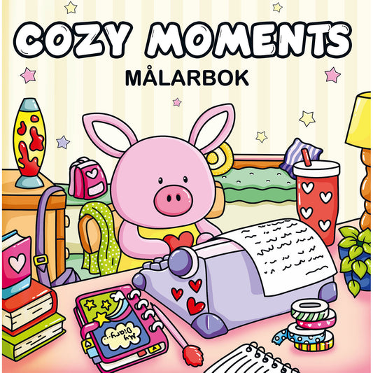MAX STRÖM Målarbok : Cozy moments