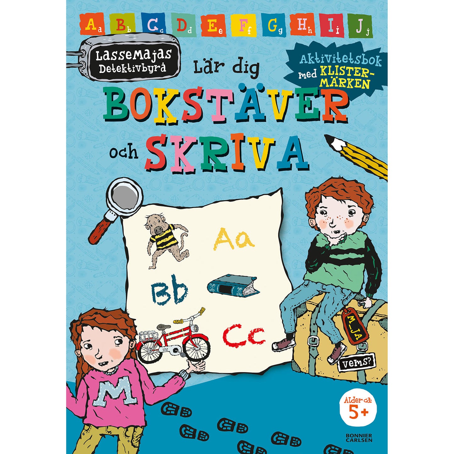 bonnier-lassemajas-detektivbyra-lar dig bokstäver och skriva
