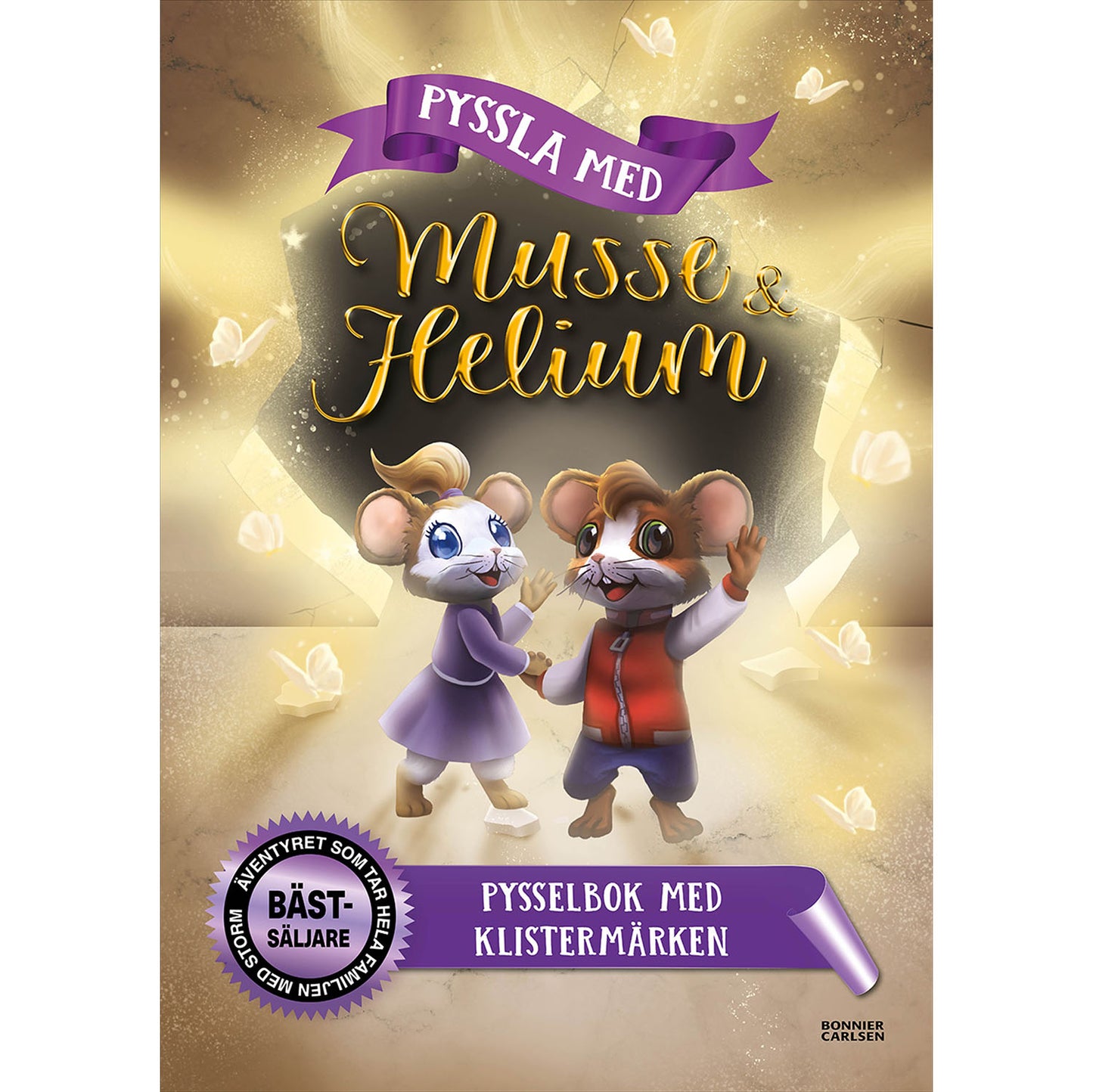 BONNIER Pyssla med Musse & Helium