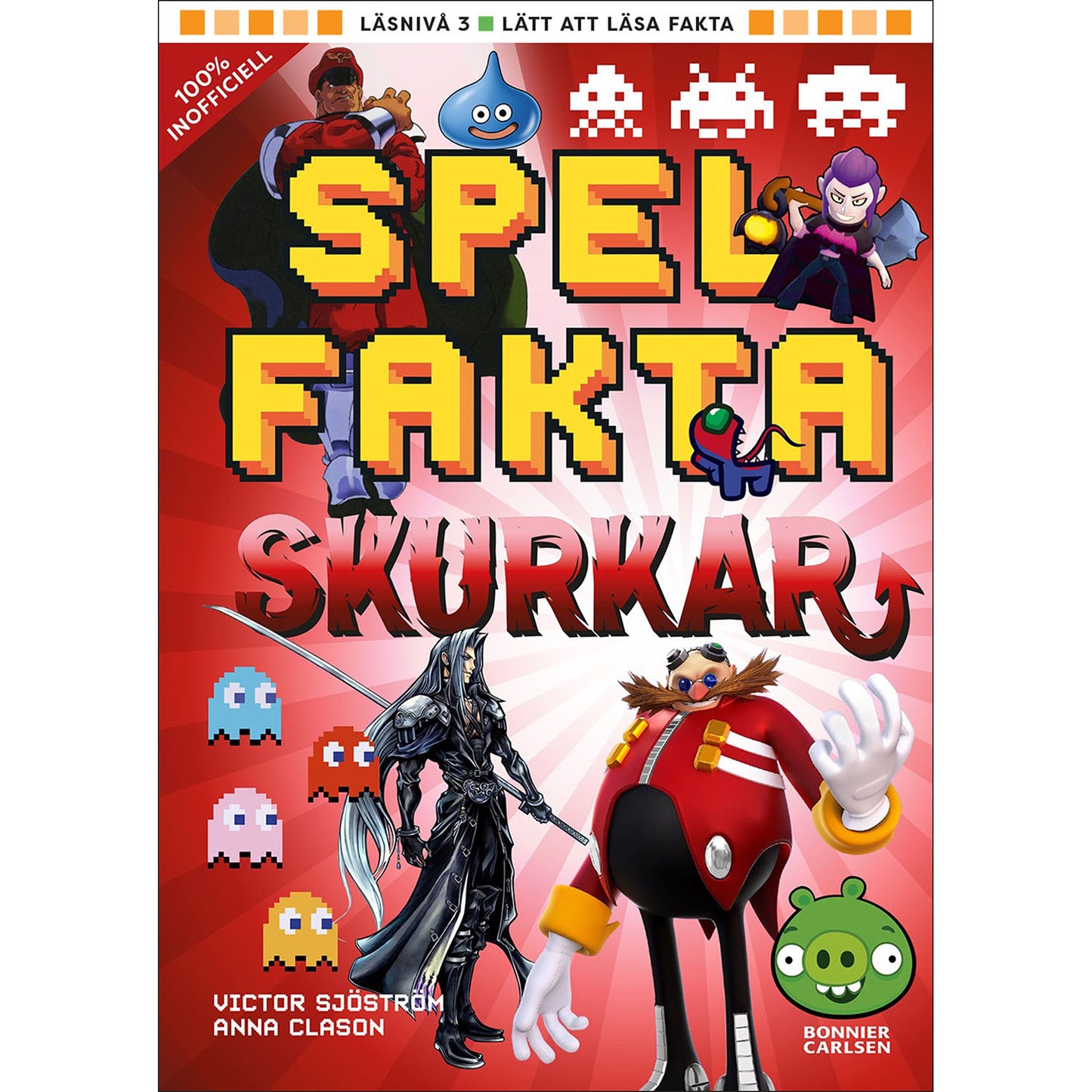 BONNIER Spelfakta Skurkar