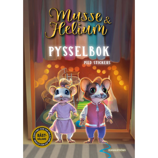 B WAHLSTRÖMS Musse & Helium Pysselbok