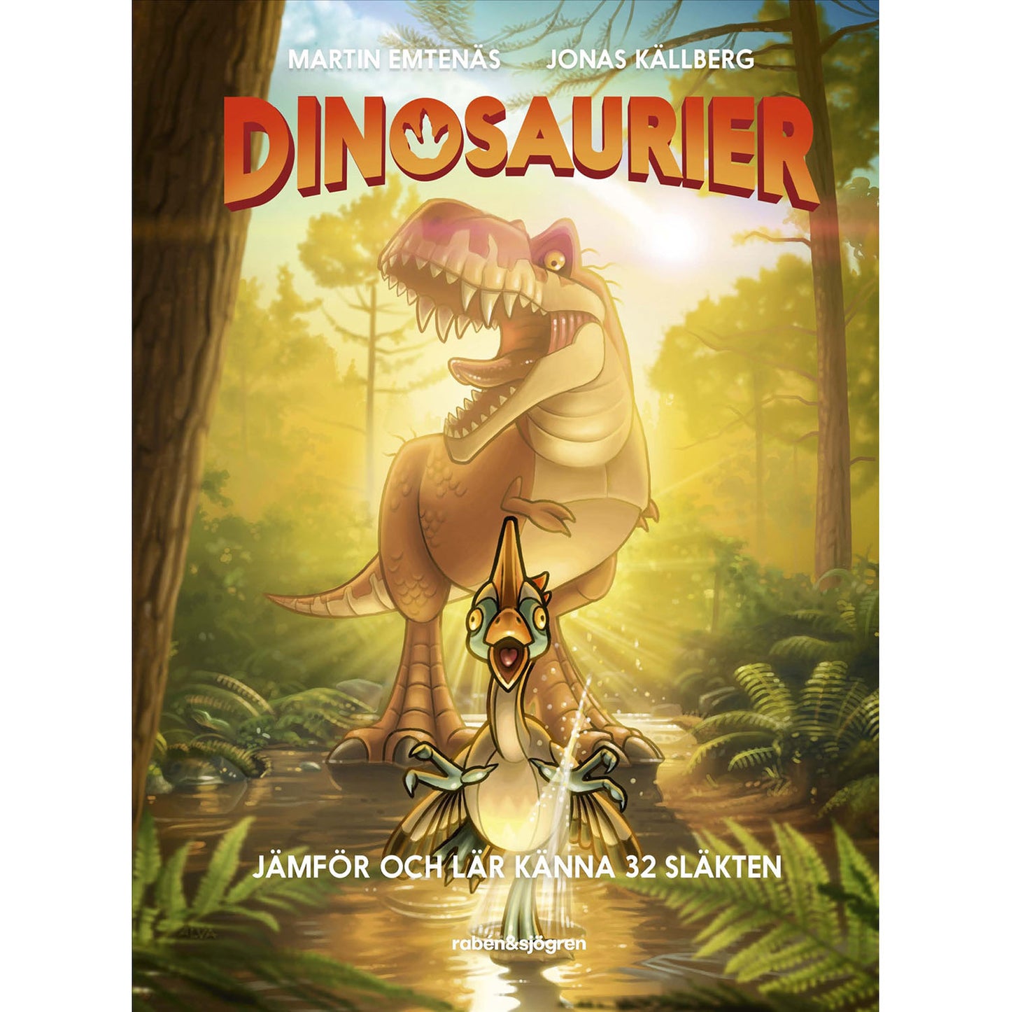 RABÉN & SJÖRGREN Dinosaurier - Jämför och lär