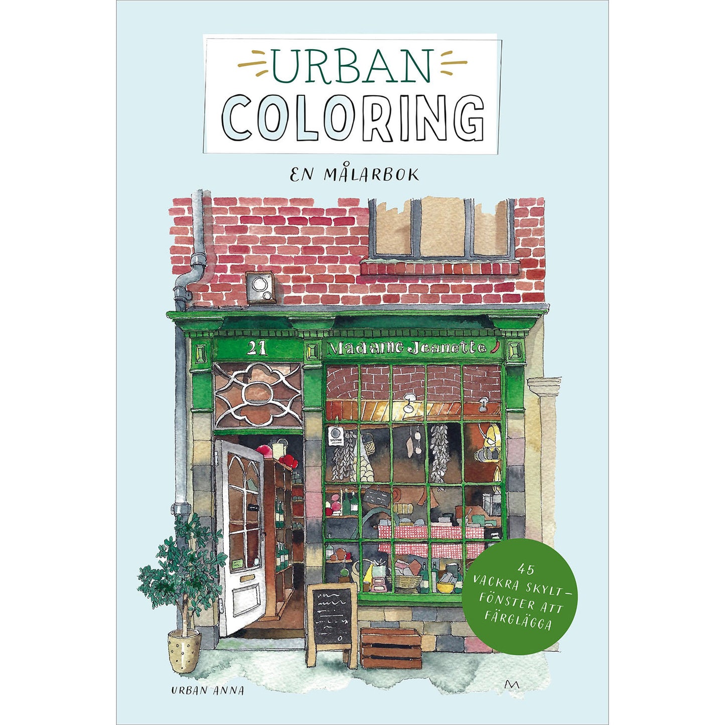 TUKAN FÖRLAG Urban coloring: