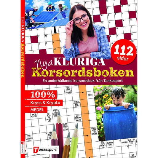 FÖRLAGSSYSTEM Nya kluriga korsordsboken