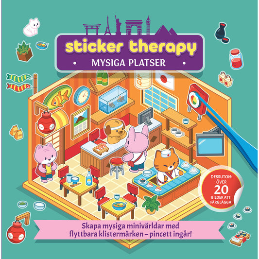 TUKAN FÖRLAG Sticker therapy mysiga platser