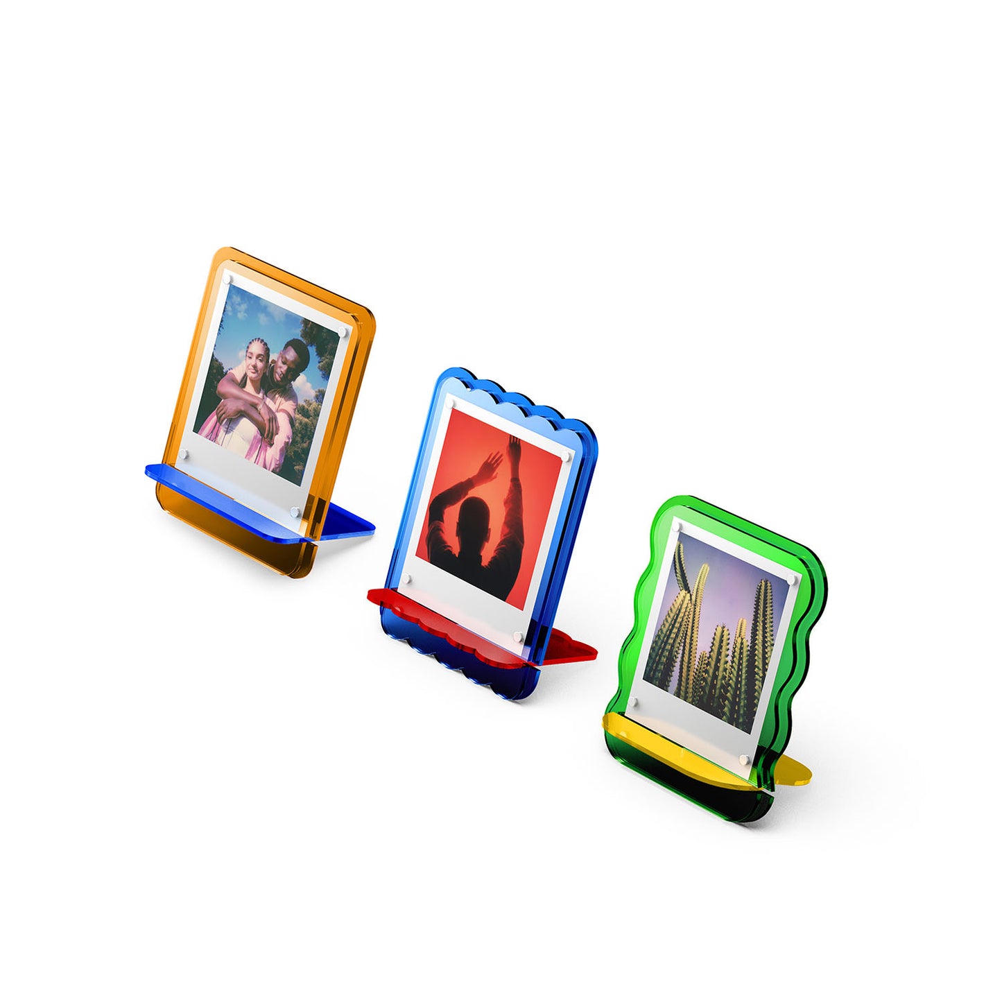 polaroid-polaroid-acrylic-photo-frame Coloured 3-pack