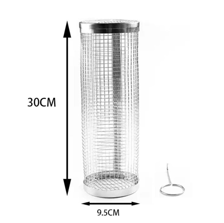 Smidig Grillkorg 30x9cm - Rostfritt stål
