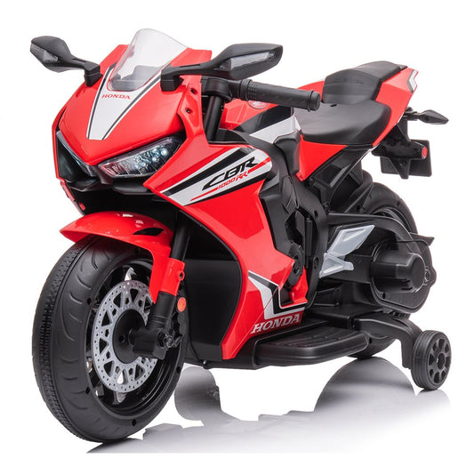 Honda CBR1000R elmotorcykel för barn 12V – med LED-ljus & ljud | Motorcykel barn 3+ år