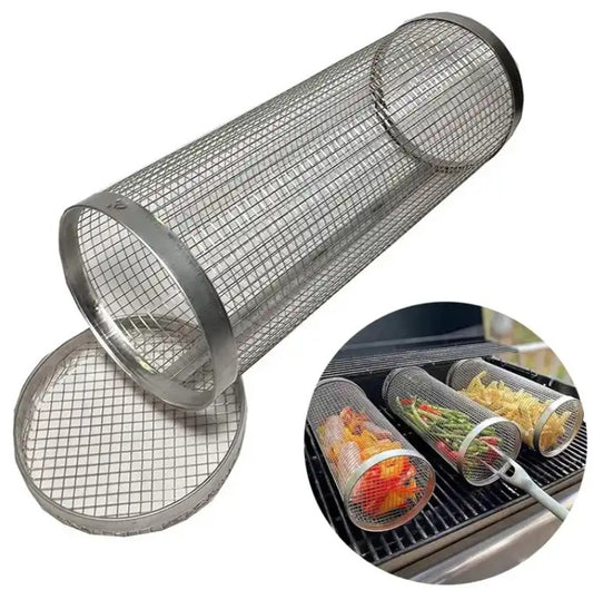 Smidig Grillkorg 30x9cm - Rostfritt stål