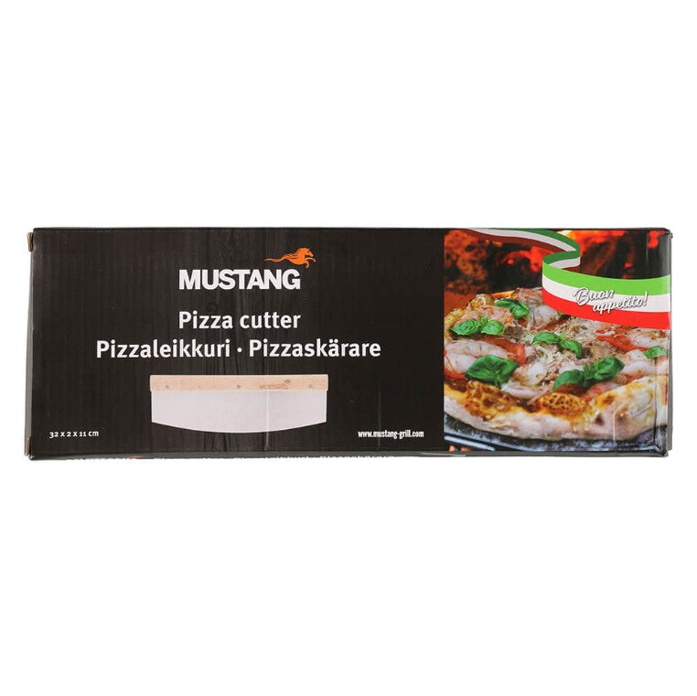 Mustang Pizzaskärare Lång - Perfekt för pizzälskare