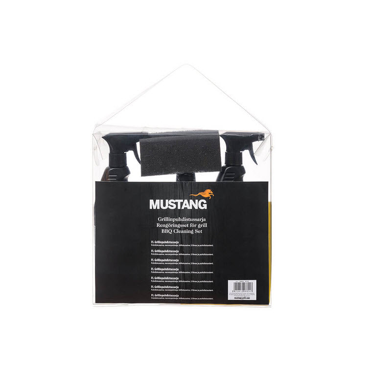 rengöringsmedel för grillar, i förpackningen visat från baksida
