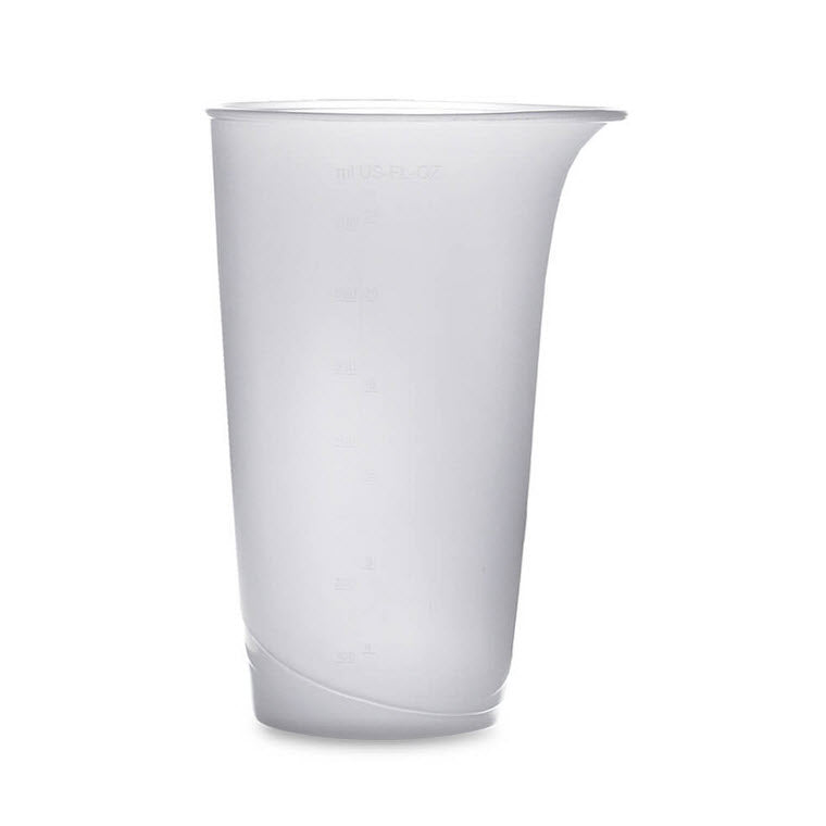 Vit bägare för stavmixer