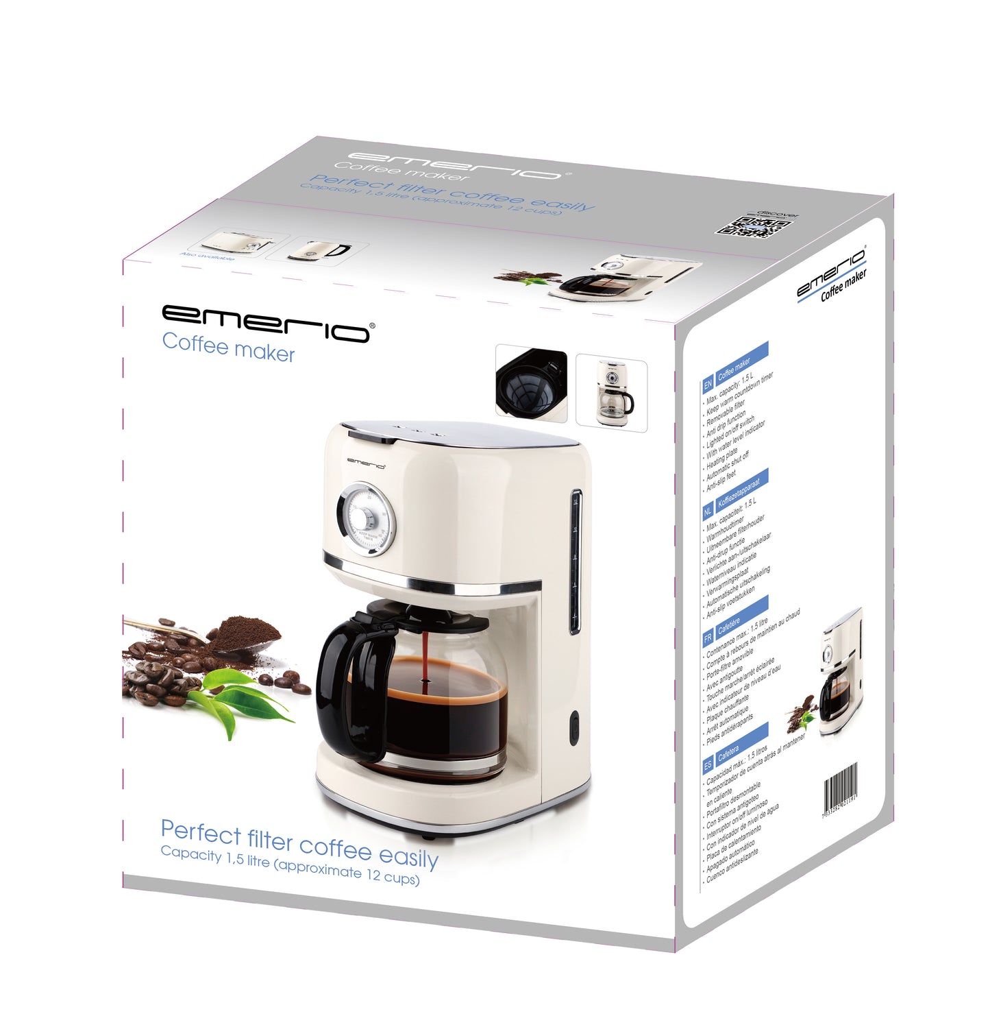 EMERIO Kaffebryggare