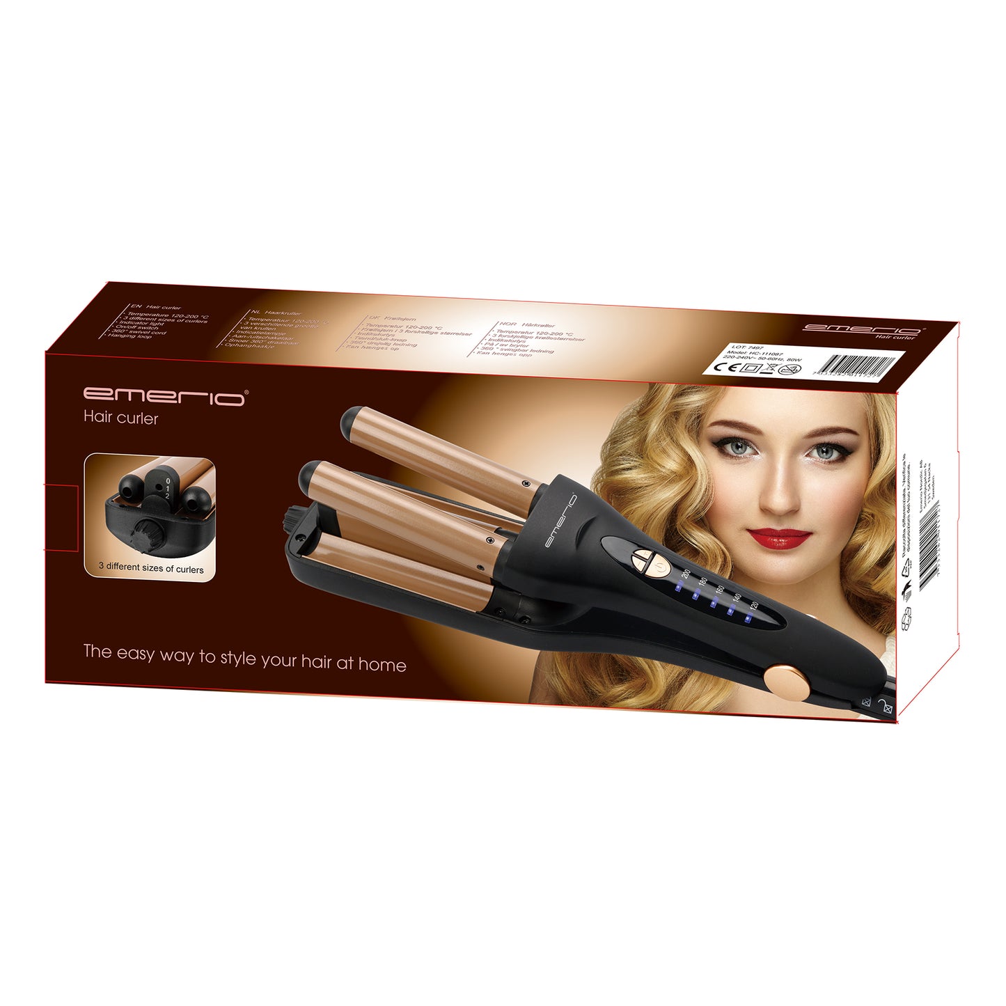 EMERIO Locktång – produktbild 5