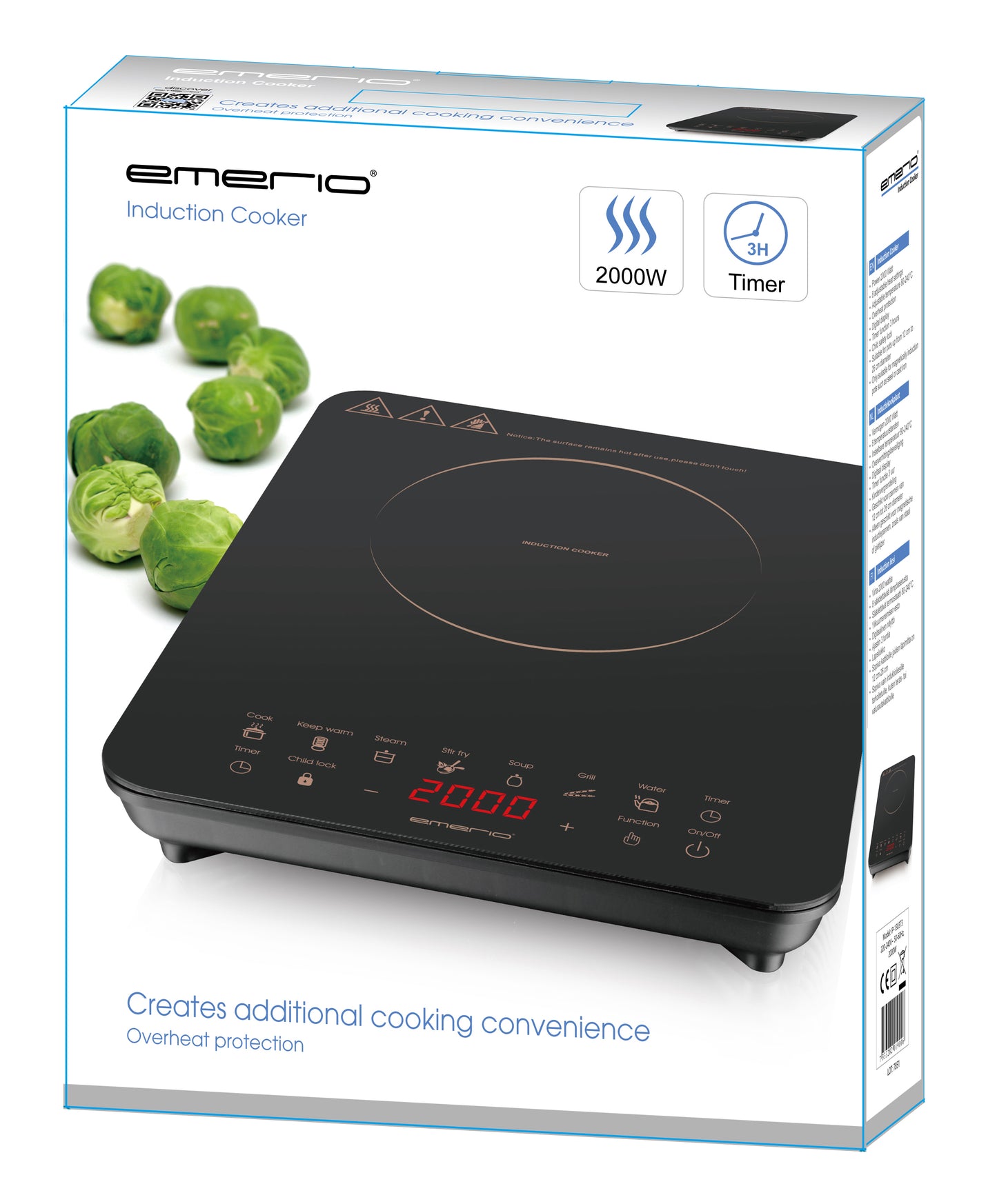 EMERIO induktionsplatta – produktbild 5