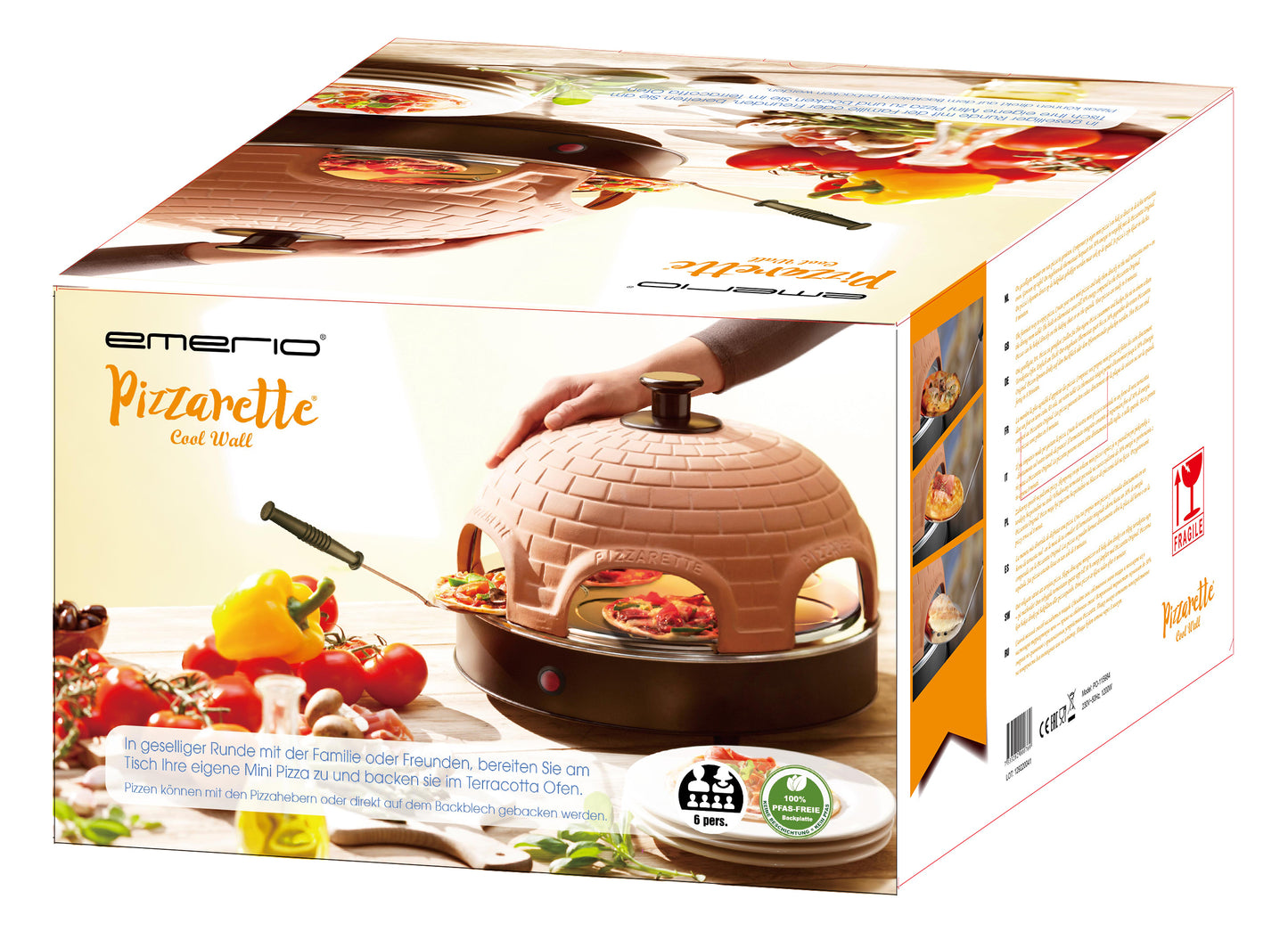 EMERIO Pizza ugn – produktbild 3