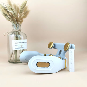 Nackmassage med TENS & EMS-terapi, 1500mAh batteri, 15massagelägen, vikt 200g och laddning via type c