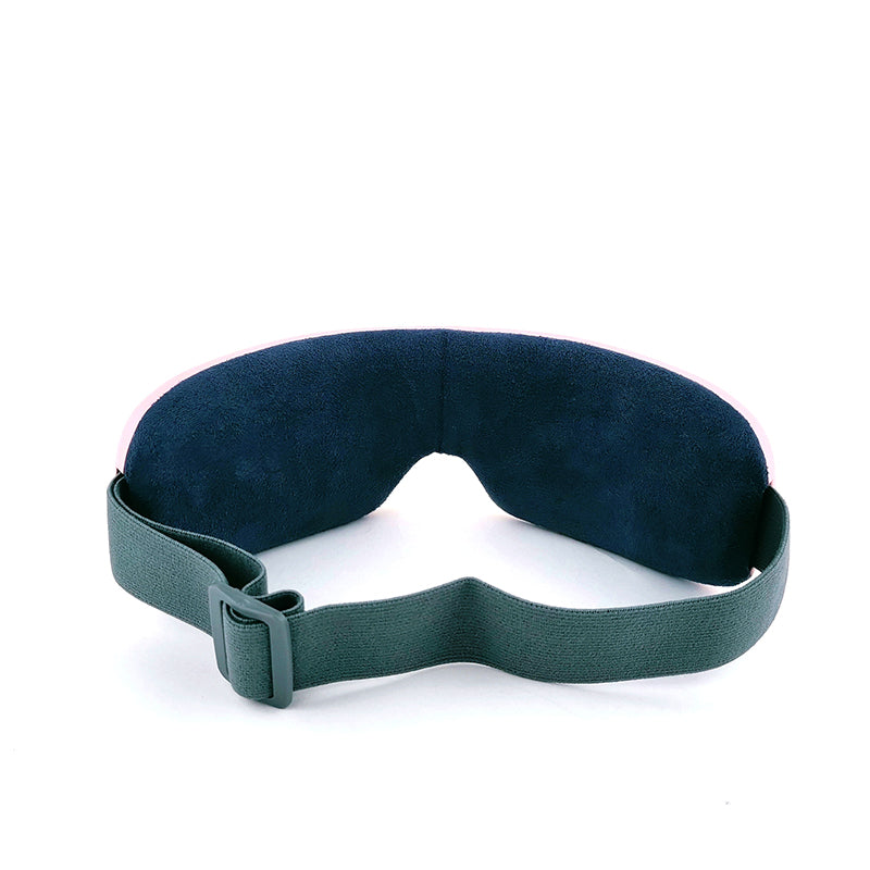 Insidan utav ögonmasken har en skön och behaglig yta, masken går att ställa i 4 olika värmlägen samt inbyggda högtalare