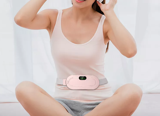 Värmekudde / Värmedyna för att lindra din mensvärk, vi har både rosa och vita. 