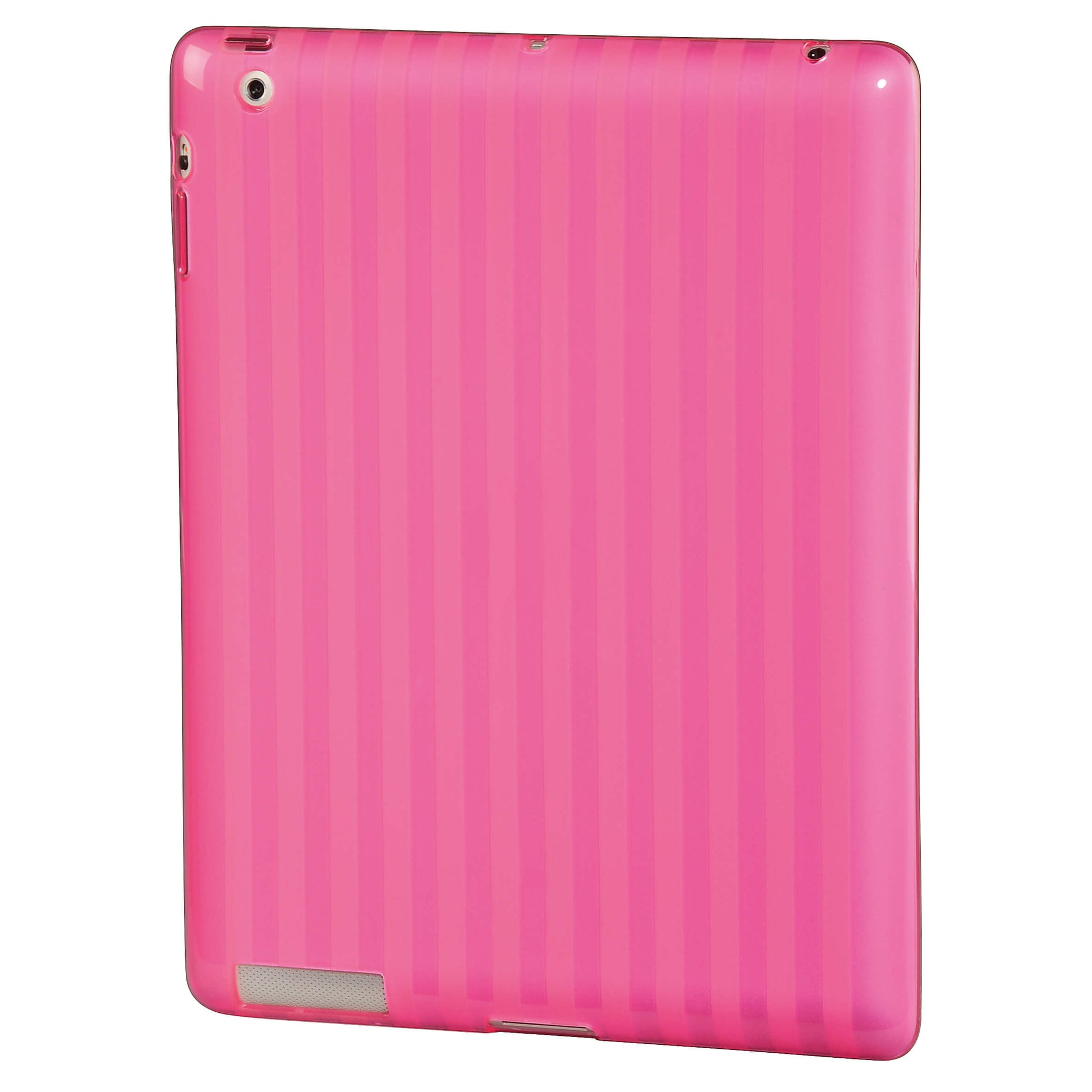 HAMA iPad Skal Randig Rosa