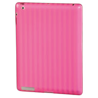 HAMA iPad Skal Randig Rosa