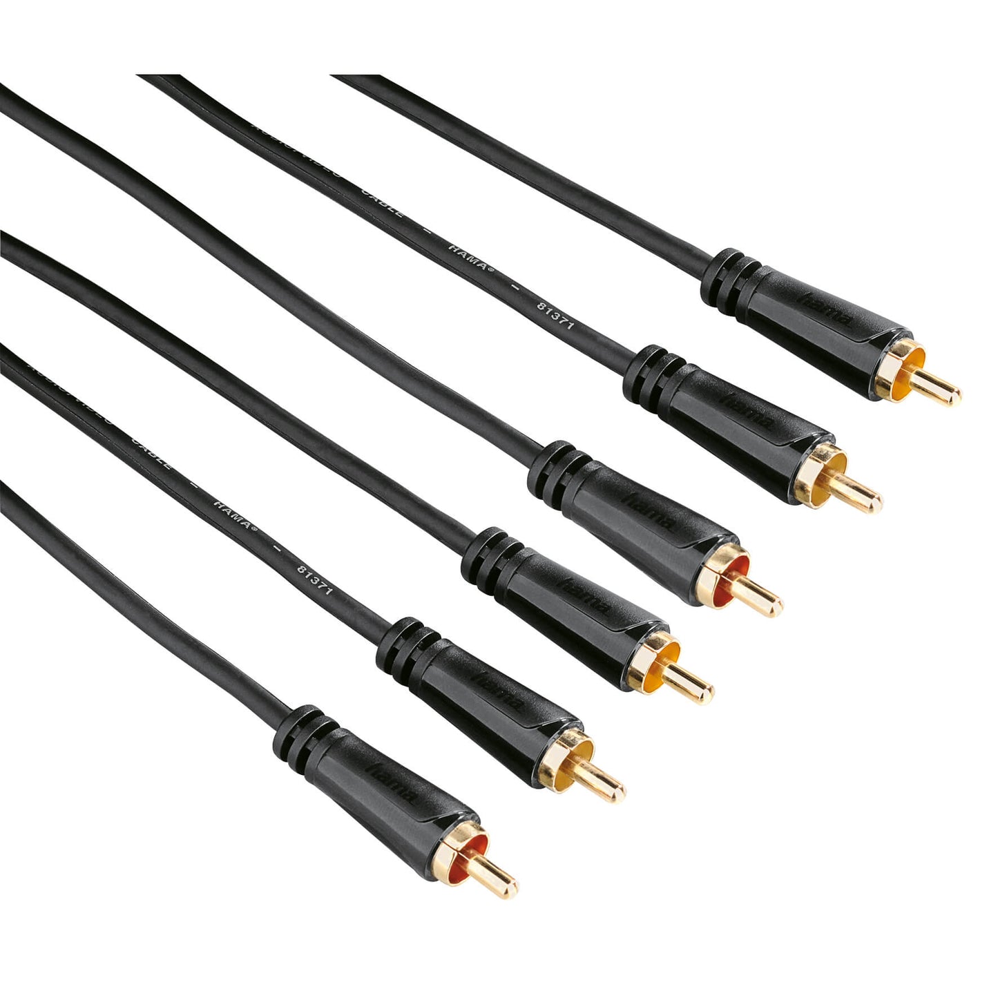 HAMA Kabel Video 3xRCA-3xRCA