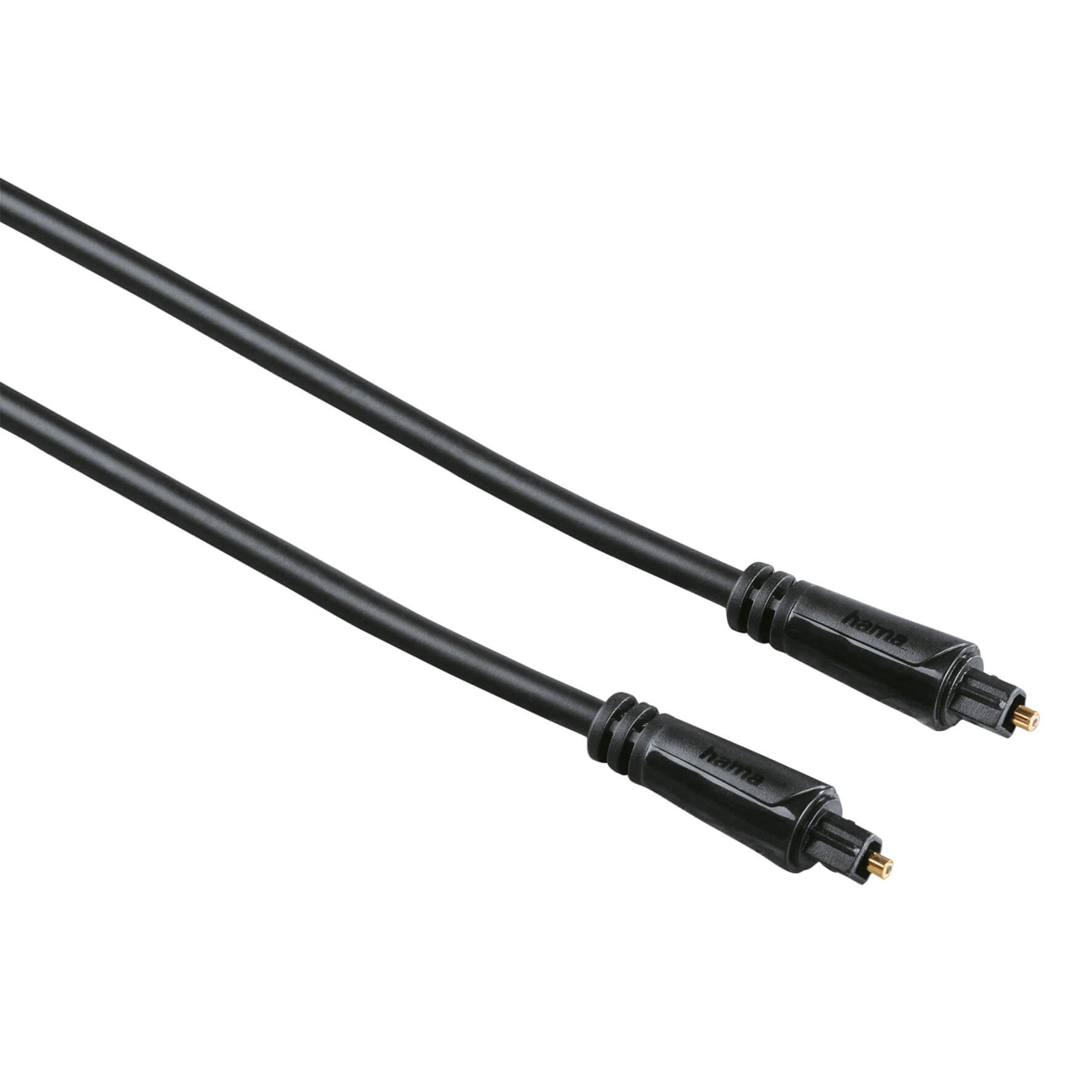 hama-hama-kabel-audio-optisk Guld Svart 3m
