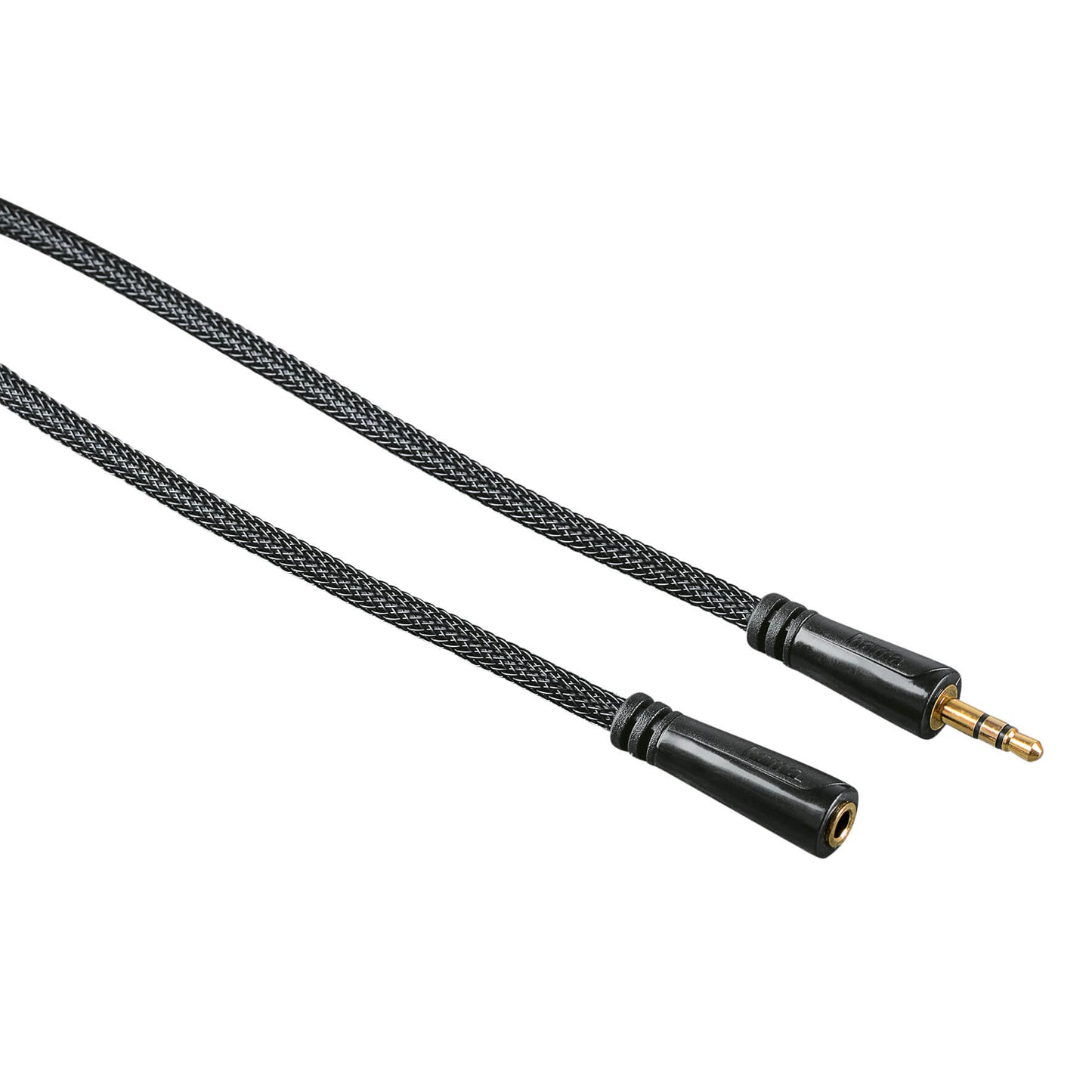 hama-hama-kabel-audio-3-5mm-3-5mm Förlängning Guld Svart 3m