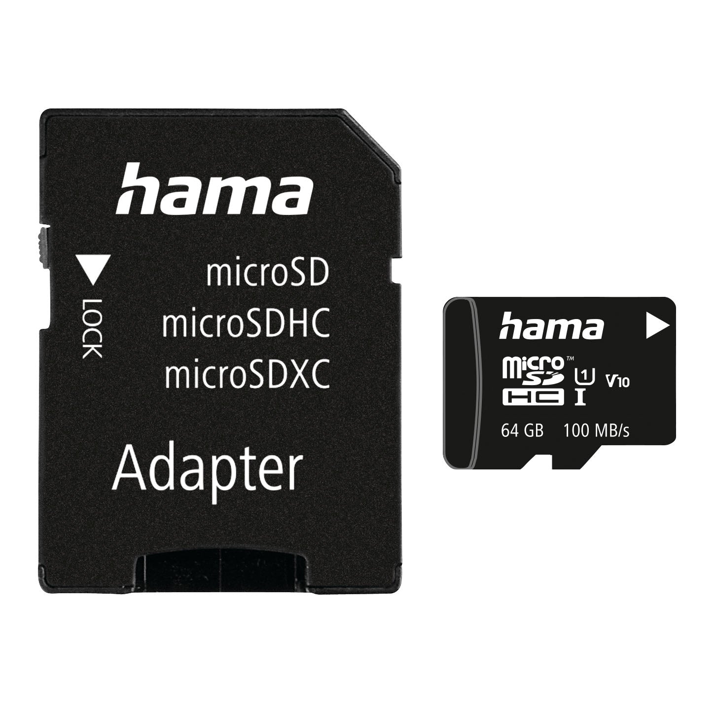 hama-hama-memory-card-micro-sdhc 64GB Class 10 UI V10 100MB/s