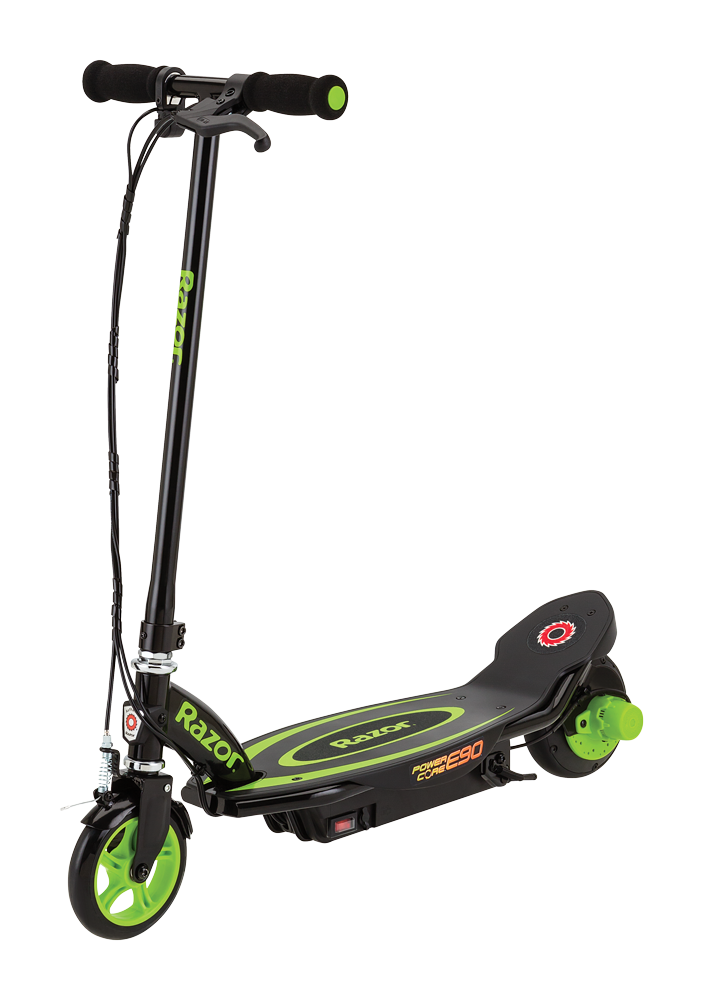 Razor Power Core E90 elsparkcykel – Grön 16 km/h | För barn 8+ år