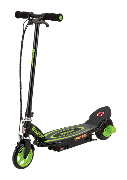 Razor Power Core E90 elsparkcykel – Grön 16 km/h | För barn 8+ år