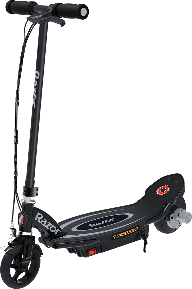 Razor Power Core E90 elsparkcykel – Svart 16 km/h | För barn 8+ år